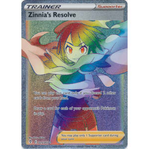 Zinnia's Resolve (Rainbow Rare) - 225/203