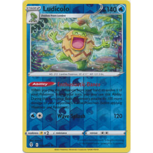 Ludicolo - 034/203 (Reverse Foil)