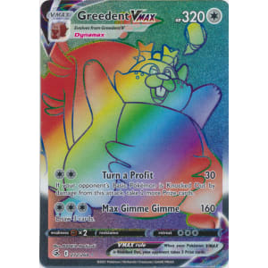 Greedent VMAX (Rainbow Rare) - 272/264