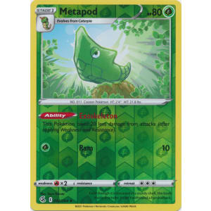 Metapod - 002/264 (Reverse Foil)