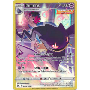 Banette - TG07/TG30 - Full Art Holo Rare Lost Origin - Pokemon Card - NM