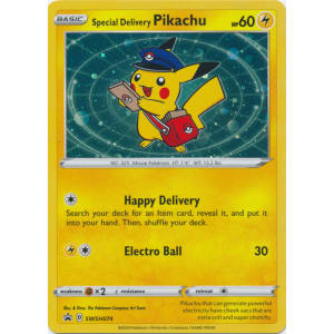 Special Delivery Pikachu - SWSH074