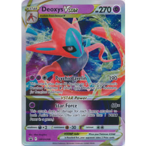 What are the odds of this? Pulled both the Deoxys Vstar and