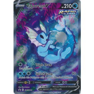 Vaporeon V (Alt Full Art) - SWSH181