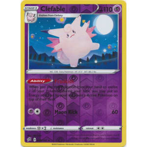 Clefable - 075/192 (Reverse Foil)