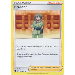 Brandon (151/195), Busca de Cards