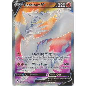 Reshiram V (Full Art) - 172/195 - Ultra Rare - Pokemon Singles » Silver  Tempest - CoreTCG