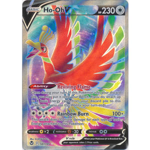 HO-OH V pokemon card