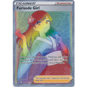 Furisode Girl (Rainbow Rare) - 205/195