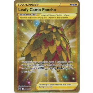 Leafy Camo Poncho (Secret Rare) - 214/195