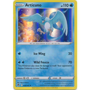 Articuno Holo - Silver Tempest Pokémon card