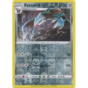 Excadrill - 122/185 (Reverse Foil)
