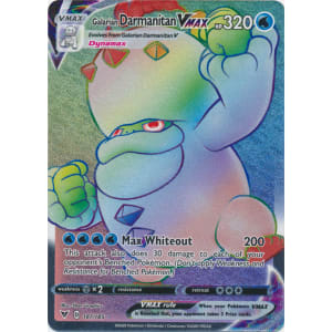 Galarian Darmanitan Vmax Hyper Rare 187 185