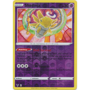 Shedinja - 066/185 (Reverse Foil)