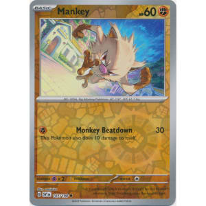 Mankey - 107/198 (Reverse Foil)