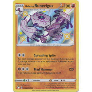 Galarian Runerigus (Shiny) - SV066/SV122