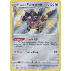 Galarian Perrserker (Shiny) - SV087/SV122