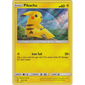 Pikachu - 28/73 Holo Rare Promo - Shining Legends – JAB Games13