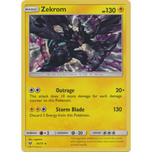Pokemon M Zekrom EX 35