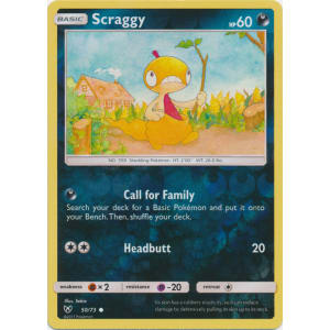 Scraggy - 50/73 (Reverse Foil)