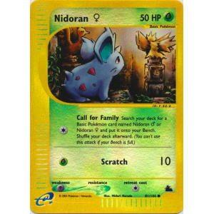 Nidoran - 81/144 (Reverse Foil)