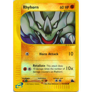 Rhyhorn - 91/144 (Reverse Foil)