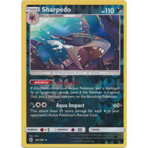 Sharpedo - 82/149 (Reverse Foil)