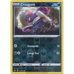 Croagunk - 123/202 (Reverse Foil)