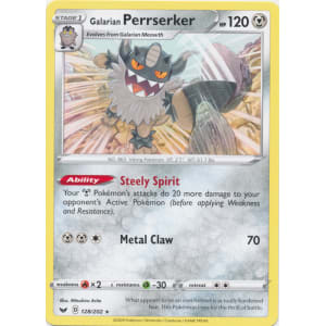 Galarian Perrserker (Non-Holo) - 128/202