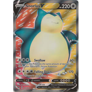 Snorlax V (Full Art) - 197/202