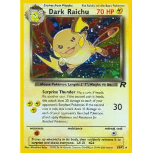 Dark Raichu - 83/82