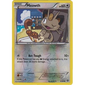 Meowth - 61/98 (Reverse Foil)