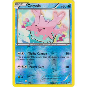 Corsola - 29/122 (Reverse Foil)