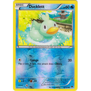 Ducklett - 36/122 (Reverse Foil)