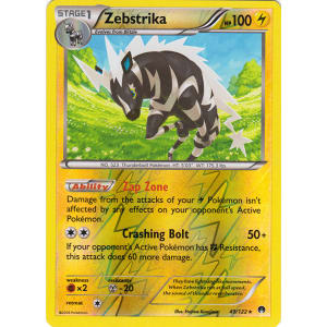 Zebstrika - 49/122 (Reverse Foil)