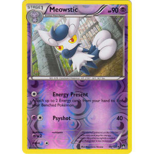 Meowstic - 59/122 (Reverse Foil)