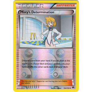 Misty's Determination - 104/122 (Reverse Foil)