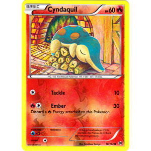 Cyndaquil - 18/162 (Reverse Foil)