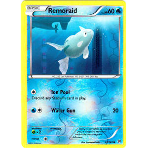 Remoraid - 32/162 (Reverse Foil)