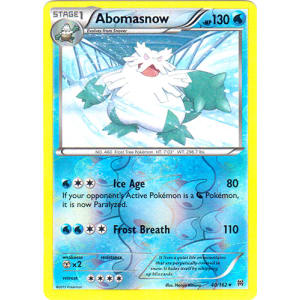 Abomasnow - 40/162 (Reverse Foil)