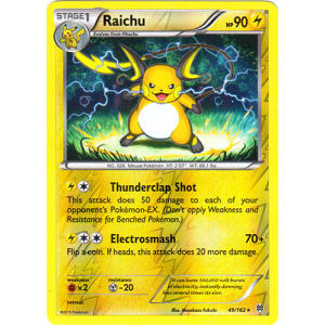 Raichu - 49/162 (Reverse Foil)