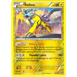 Raikou - 55/162 (Reverse Foil)