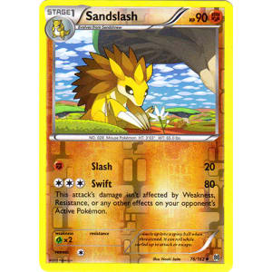 Sandslash - 76/162 (Reverse Foil)