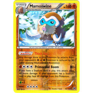 Mamoswine - 82/162 (Reverse Foil)