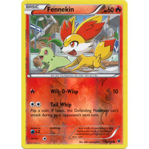 Fennekin - 10/124 (Reverse Foil)