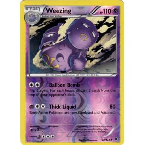 Weezing - 28/124 (Reverse Foil)