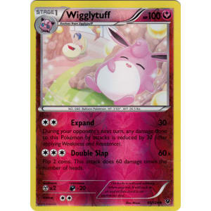 Wigglytuff - 66/124 (Reverse Foil)