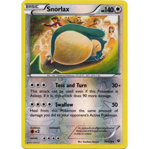 Snorlax - 77/124 (Reverse Foil)