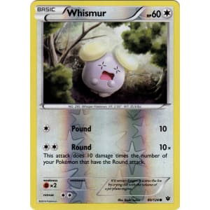 Whismur - 80/124 (Reverse Foil)