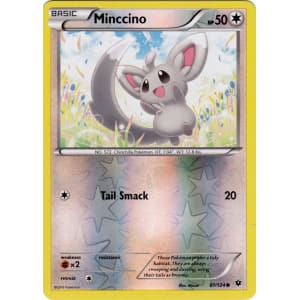 Minccino - 87/124 (Reverse Foil)